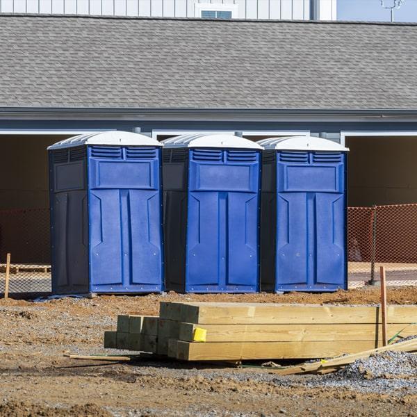 it is recommended to have one portable restroom for every ten workers on a job site